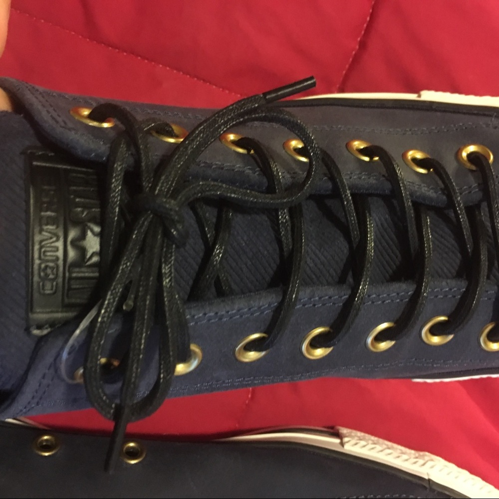 Converse Men's Black Sneakers - Picture 8 of 9